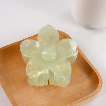 Floral Claw Clip