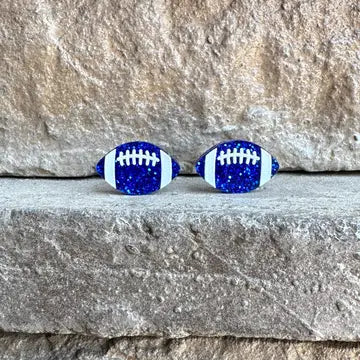 Touchdown Glitter Earring