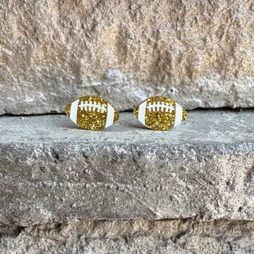 Touchdown Glitter Earring