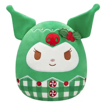 Kuromi Plaid Christmas 8" Squishmallow